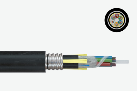 Optical fibre cables - standard - outdoor with metallic rodent protection