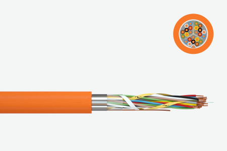 Communication cable with circuit integrity JE-H(St)H FE180/E30-E90