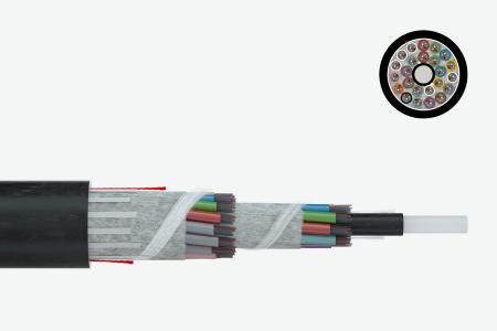 Fibre optic cable A/I-DQ(ZN)BH nx12 G.652D (ZT)
