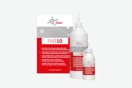 Lubricant for mini/micro cables in micro ducts Faber® FAB10
