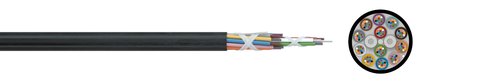 Optical Mini Cable A-DQ2Y nx12 G.657A1/G.652D 