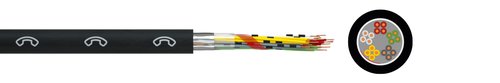 Subscriber line cable A-2YF(L)2Y St III Bd