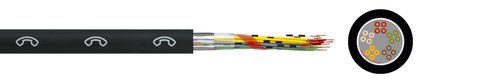 Subscriber line cable A-2Y(L)2Y St III Bd