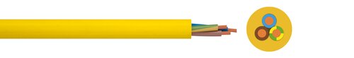 PVC - construction site cable AT-N07V3V3-F