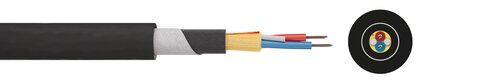 Reeling fibre optic cable BiTfiber® CRANE