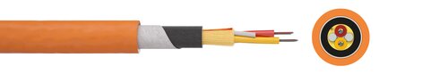 Fibre optic - festoon cable BITfiber®Festoon