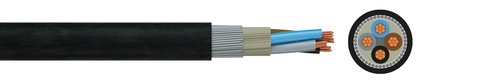 Power cable Cu/XLPE/PVC/(SWA/AWA)/PVC (BS 5467)