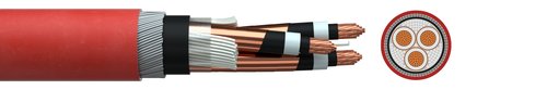 Medium voltage cable BS 7835  Cu/XLPE/CTS/LSZH/(SWA/AWA)/LSZH