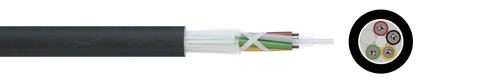 Fibre optic data cable A-DQ(ZN)B2Y 250