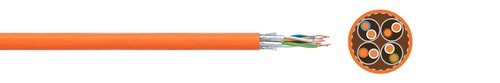 LAN cable FABER® dataline 1000 STP (S-FTP)