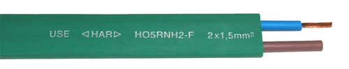 Flat light-chain cable H05RNH2-F