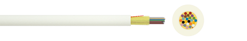 Indoor fibre optic cable I-V(ZN)H 1xN G.657A1 600µ (ZT)