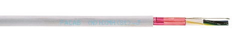 Screened FRNC installation wire (N)HXMH(St)-J