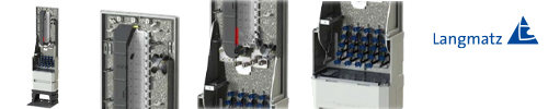 Optical Distribution cabinets Faber® NVT48 - Medium - Langmatz® EK430