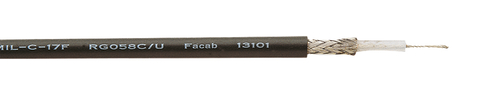 Coaxial cable RG 58 C/U