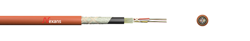 Fibre festoon cable Nexans Rheycord®-OFE MZ