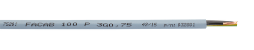 PUR sheathed control cable FABER® 100 P