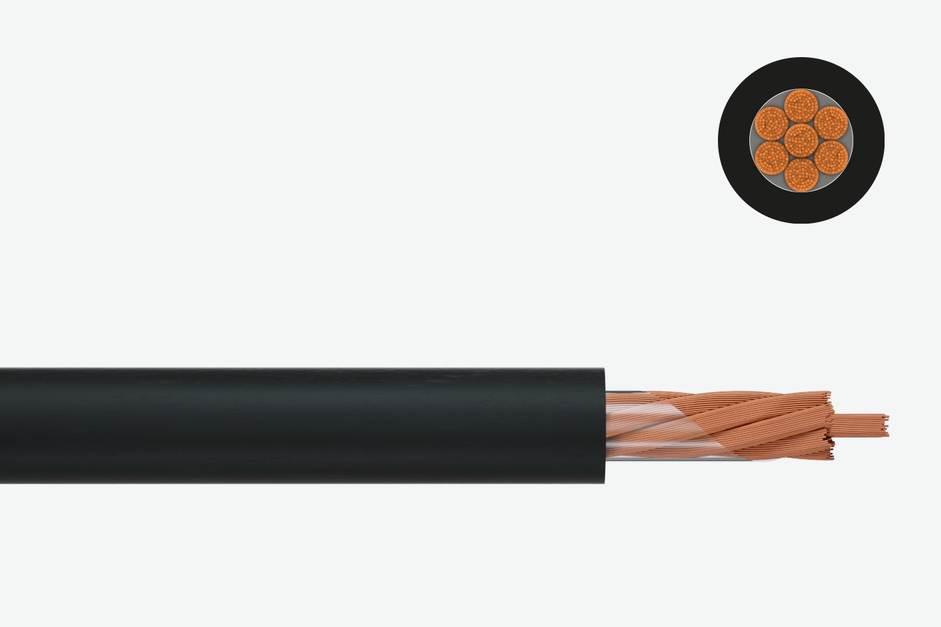 Welding cable H01N2-D/-E