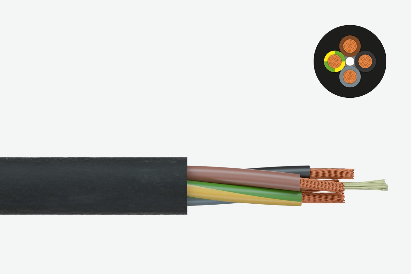 Rubber cable H07RN-F Ozoflex™