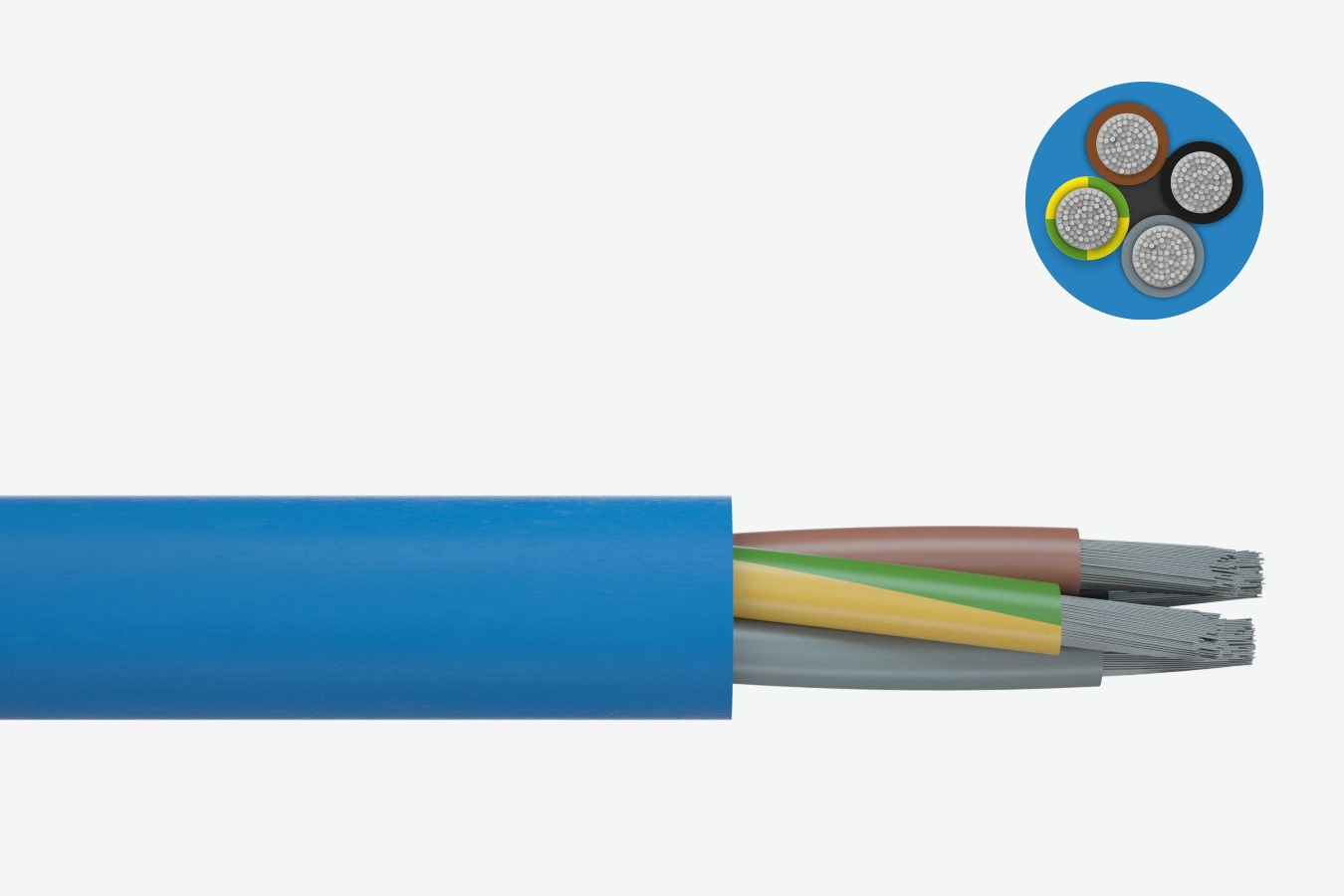 Submersible pump cable TML