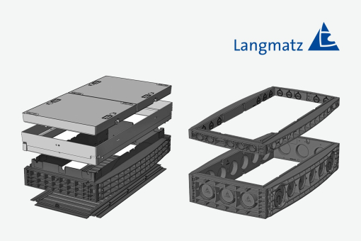 LANGMATZ EK338 220MM Frame overbuildable (All sides);
4x50mm /1x rectangle 3x110mm / 2x rectangle
